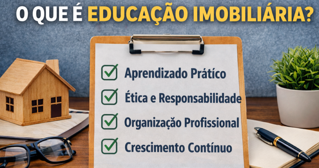 Educação imobiliária: o que é e por que todo corretor precisa dela