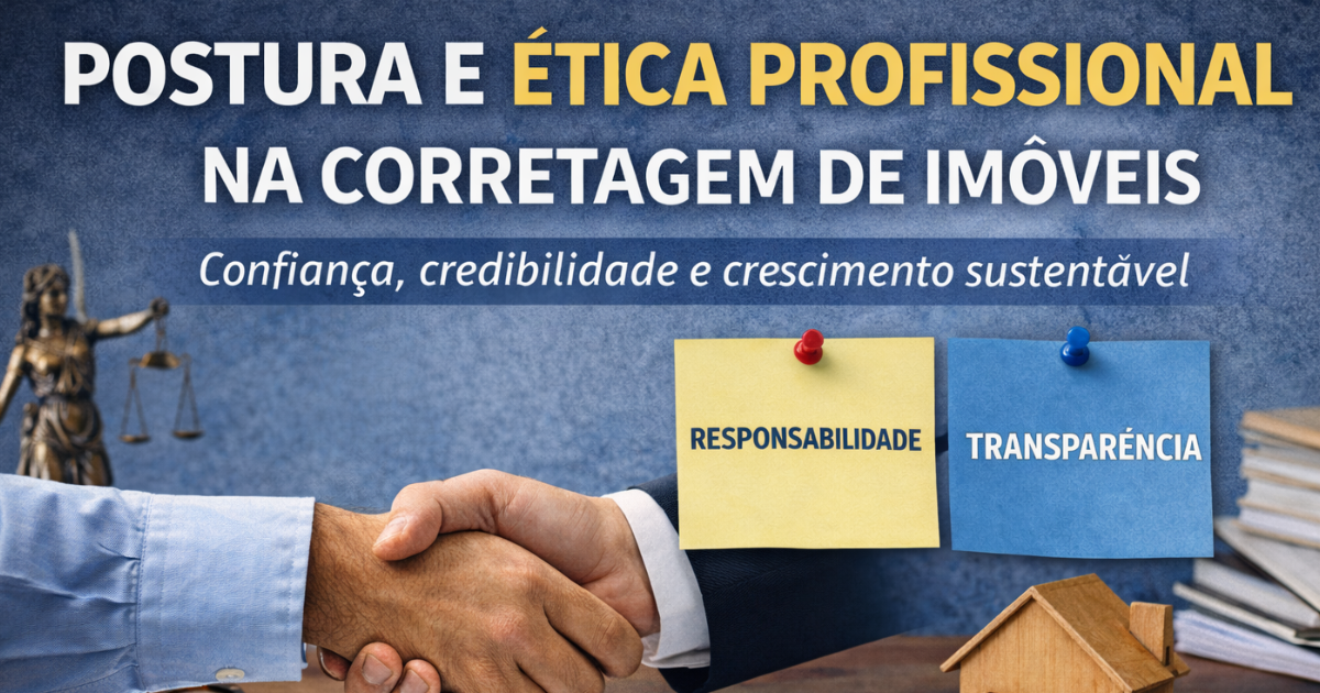 Profissional Postura e Ética Profissional na Corretagem de Imóveis